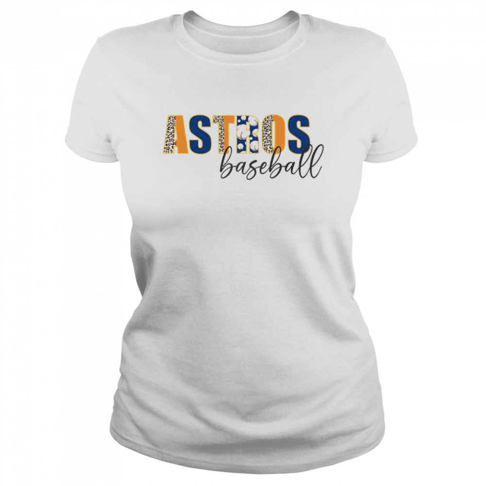 Houston Astros Leopard shirt - Kingteeshop