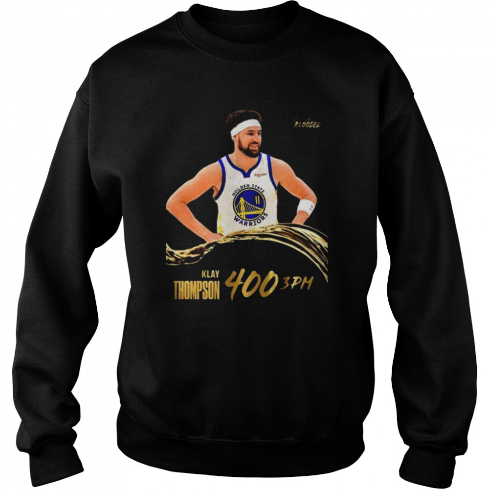 Klay Thompson Gold Blooded Signature Shirt - Trends Bedding