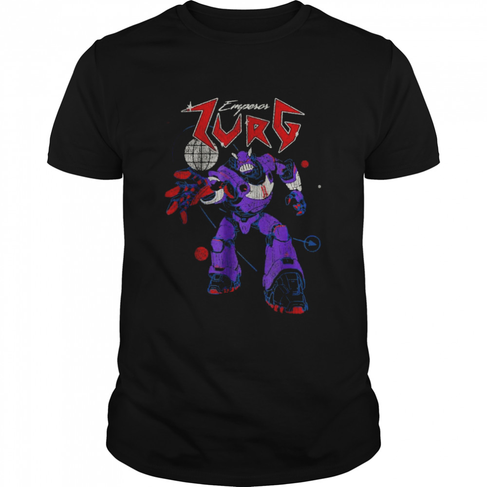 Disney Pixar Lightyear Emperor Zurg Retro Metal Poster T- Classic Men's T-shirt