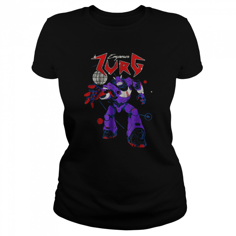 Disney Pixar Lightyear Emperor Zurg Retro Metal Poster T- Classic Women's T-shirt