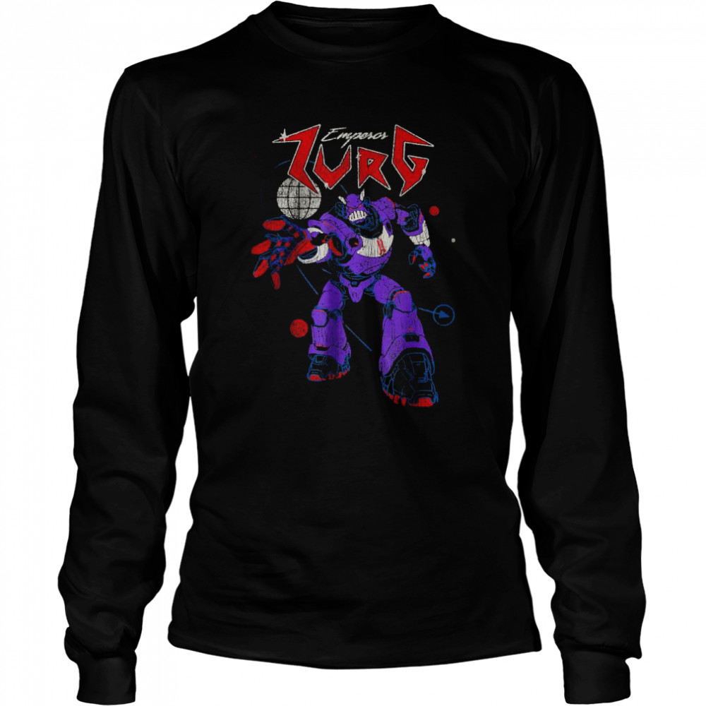 Disney Pixar Lightyear Emperor Zurg Retro Metal Poster T- Long Sleeved T-shirt