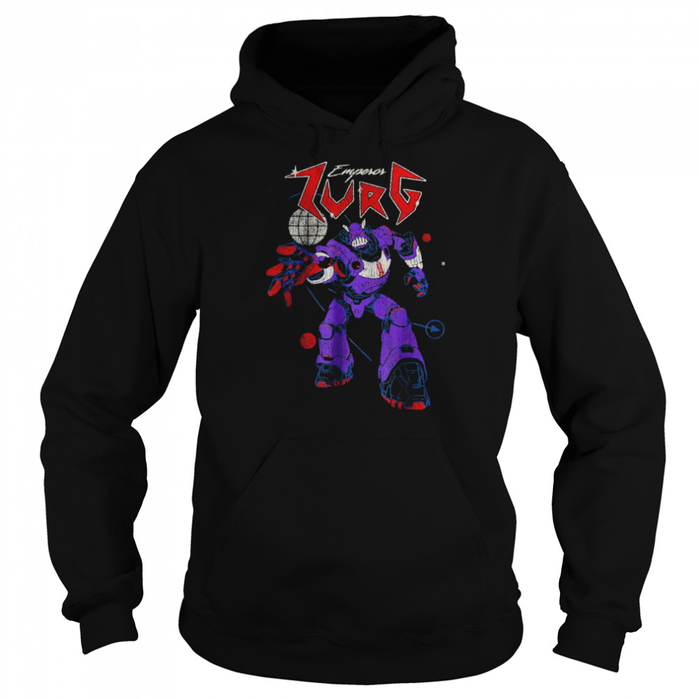 Disney Pixar Lightyear Emperor Zurg Retro Metal Poster T- Unisex Hoodie