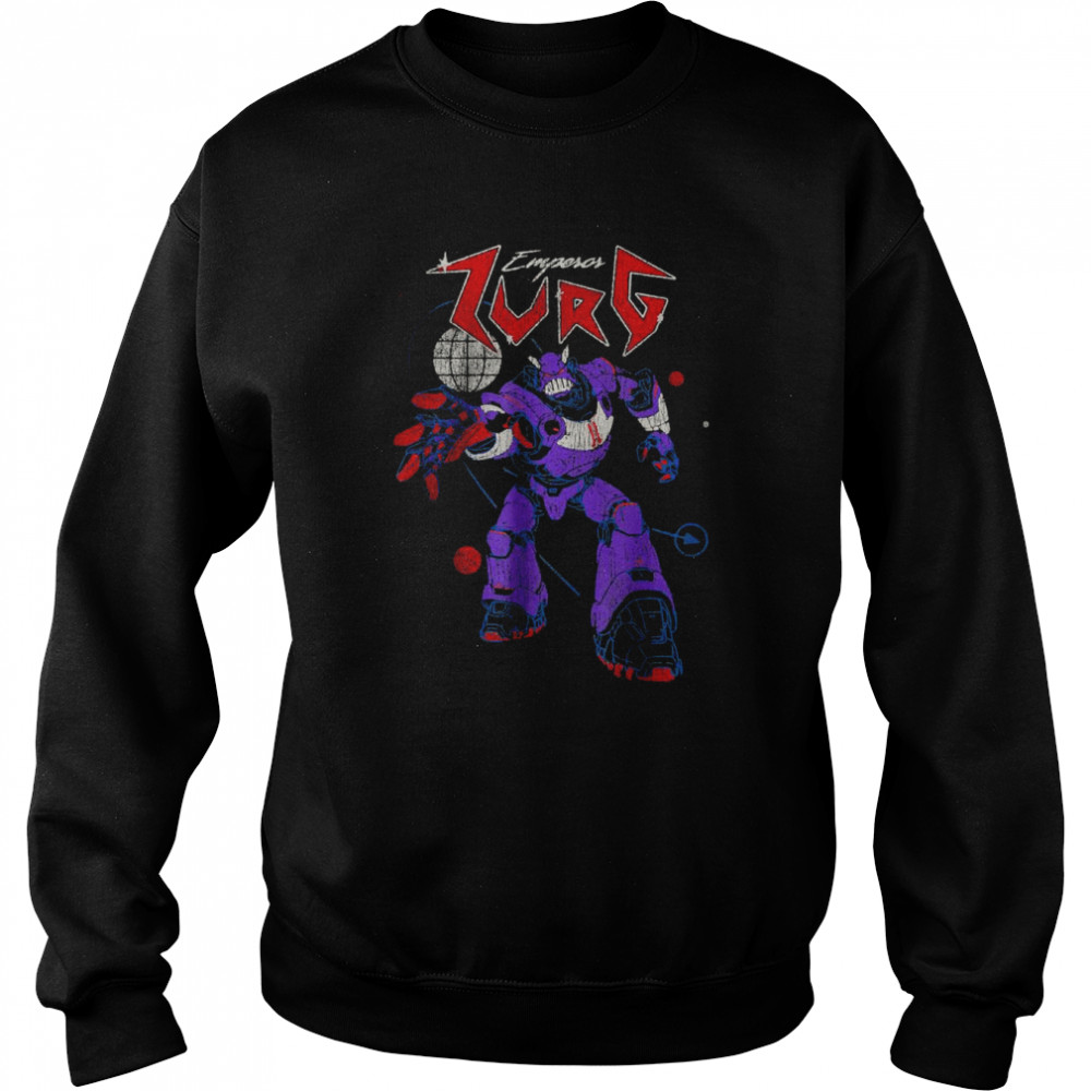 Disney Pixar Lightyear Emperor Zurg Retro Metal Poster T- Unisex Sweatshirt