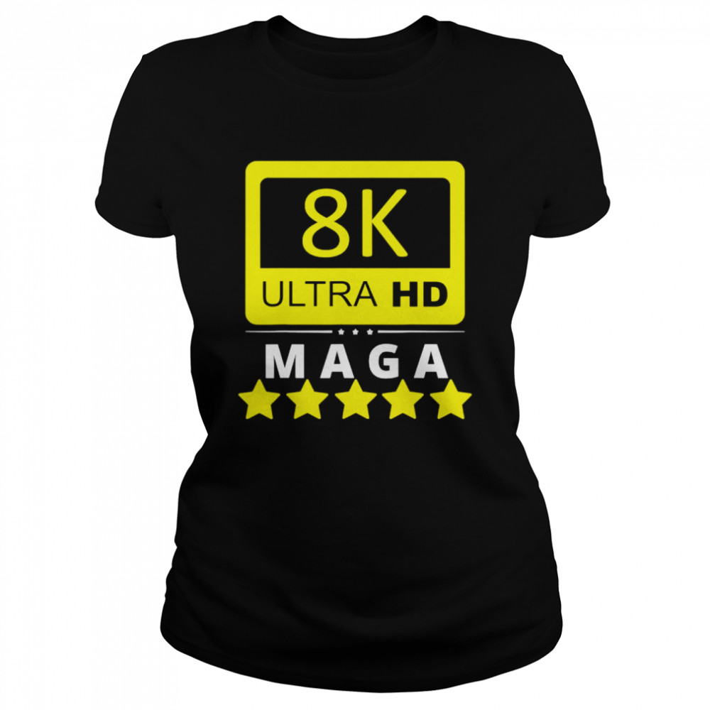 AntI Joe Biden ultra maga pro Trump support shirt Classic Women's T-shirt