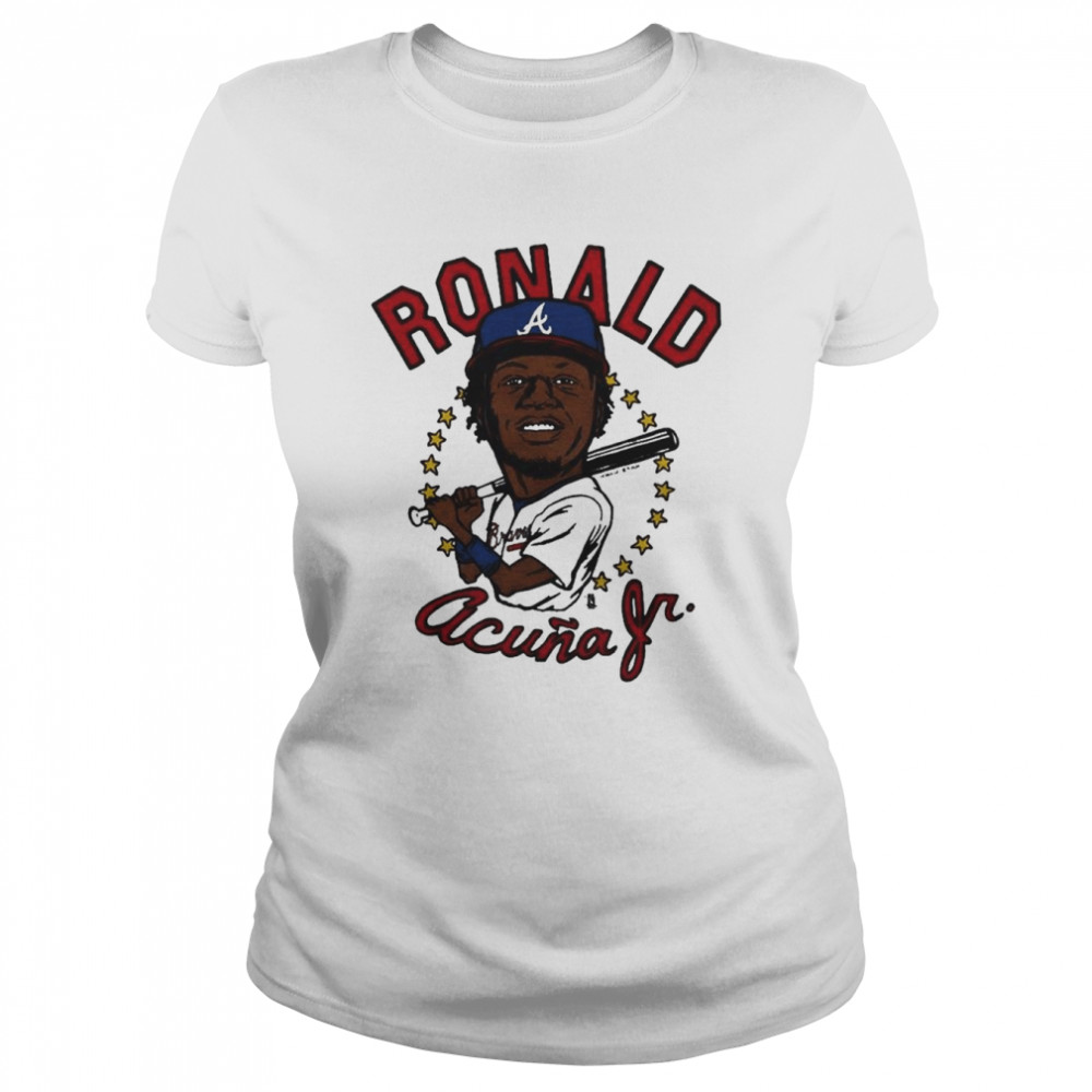 Ronald Acuna Jr. Men's Crewneck Sweatshirt, Atlanta Baseball Men's  Crewneck Sweatshirt