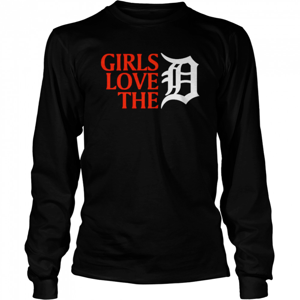 girls love the Detroit Tigers shirt - Kingteeshop