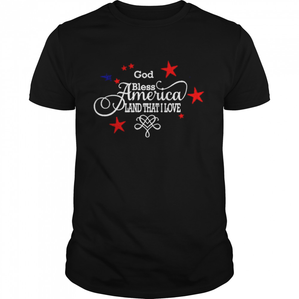 god bless America land that I love shirt Classic Men's T-shirt