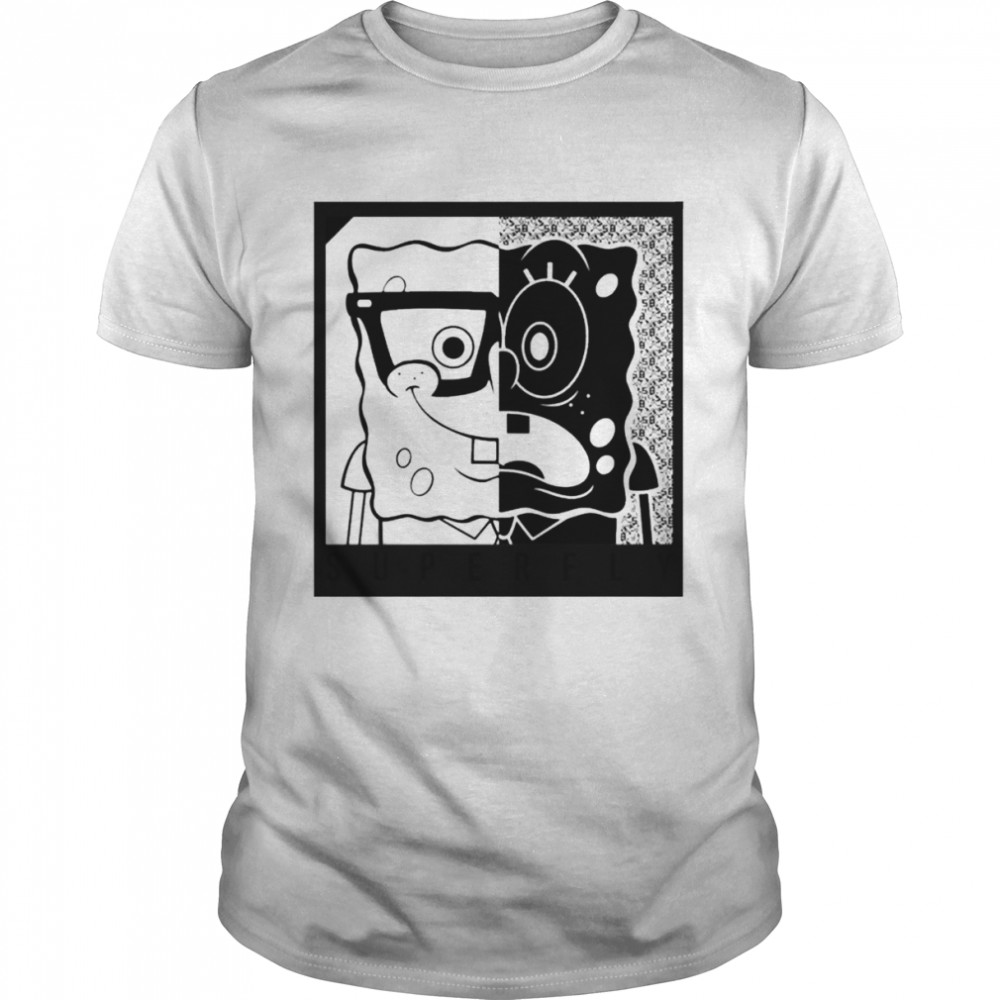 NoahJ Bob Esponja Squarepants Superfly  Classic Men's T-shirt