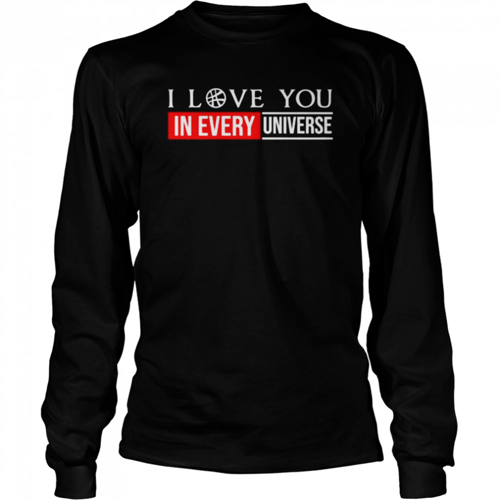 Marvel doctor strange I love you in every universe father’s day shirt Long Sleeved T-shirt