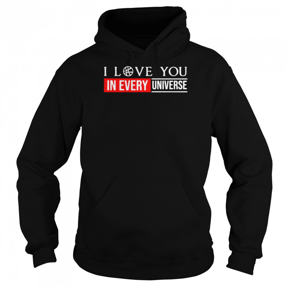 Marvel doctor strange I love you in every universe father’s day shirt Unisex Hoodie