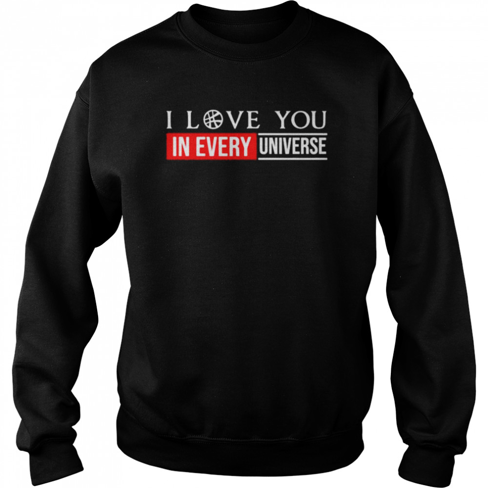 Marvel doctor strange I love you in every universe father’s day shirt Unisex Sweatshirt