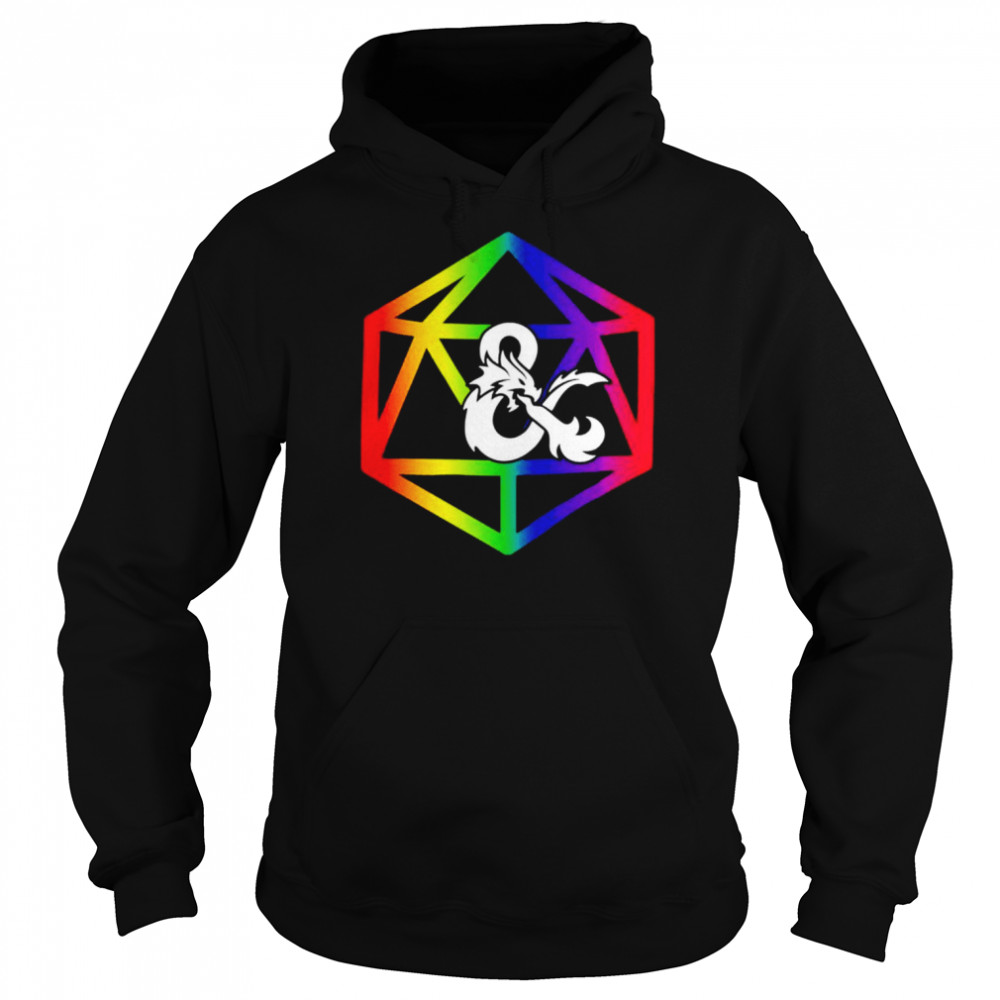 Dungeons and dragons pride T-shirt Unisex Hoodie