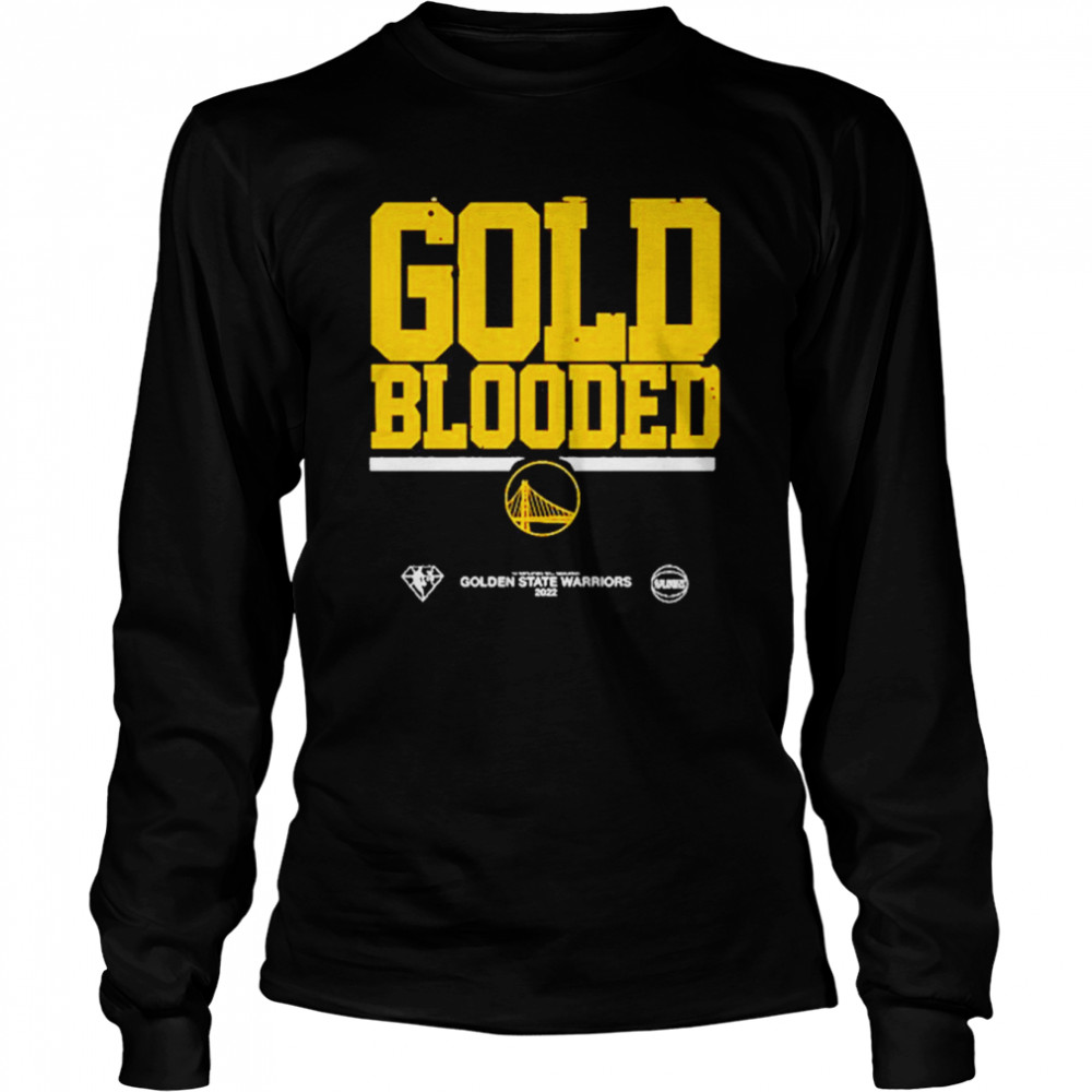 Golden State Warriors 2022 Gold Blooded NBA Playoffs T-Shirt Men's Size XL