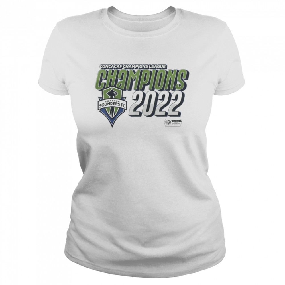 Seattle Sounders FC 2022 Concacaf Champions League Champions Classic Women's T-shirt