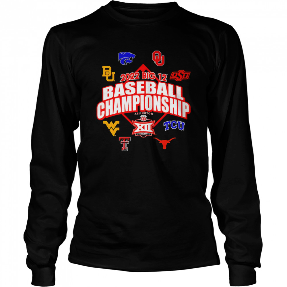 2022 Big 12 Baseball Championship Arlington shirt Long Sleeved T-shirt