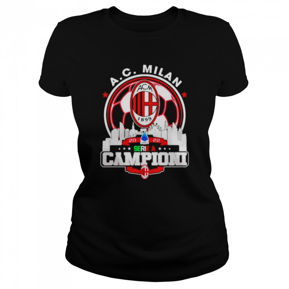 AC Milan 2022 Serie A Champions Classic Women's T-shirt