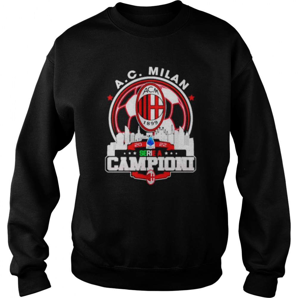 AC Milan 2022 Serie A Champions Unisex Sweatshirt
