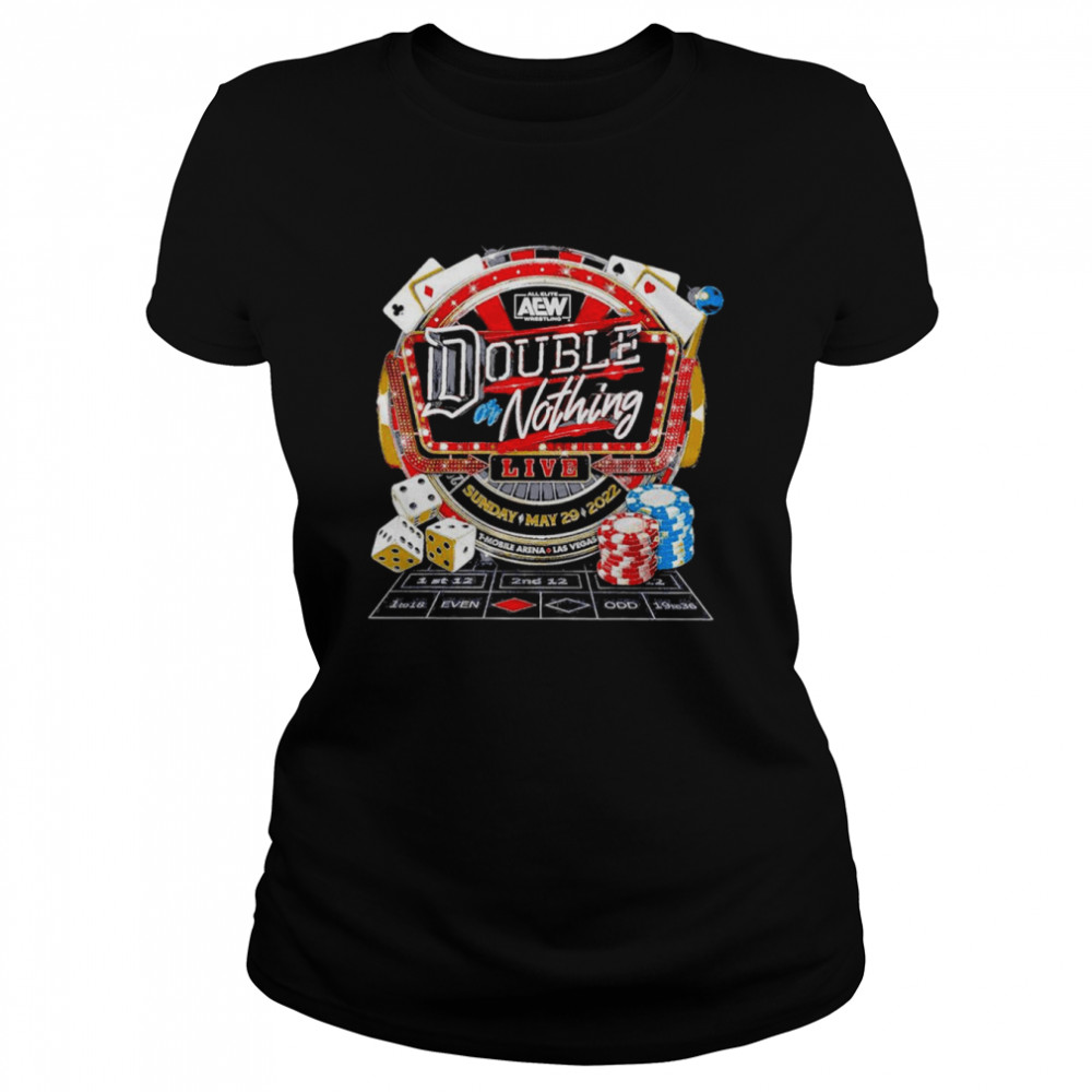 AEW Double or Nothing 2022 Event shirt Classic Women's T-shirt
