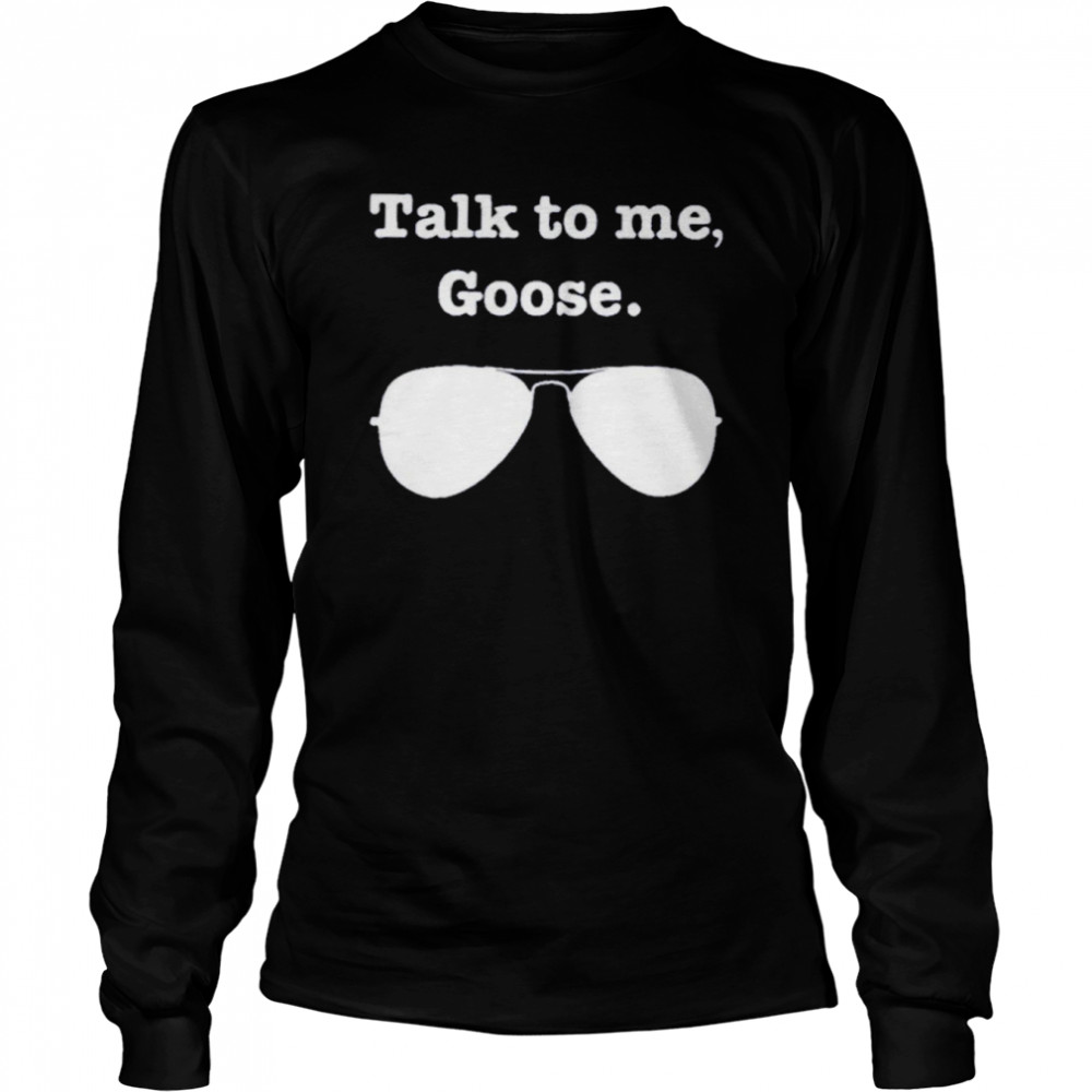 Top Gun Talk To Me Goose T Shirt Iron On Transfer by