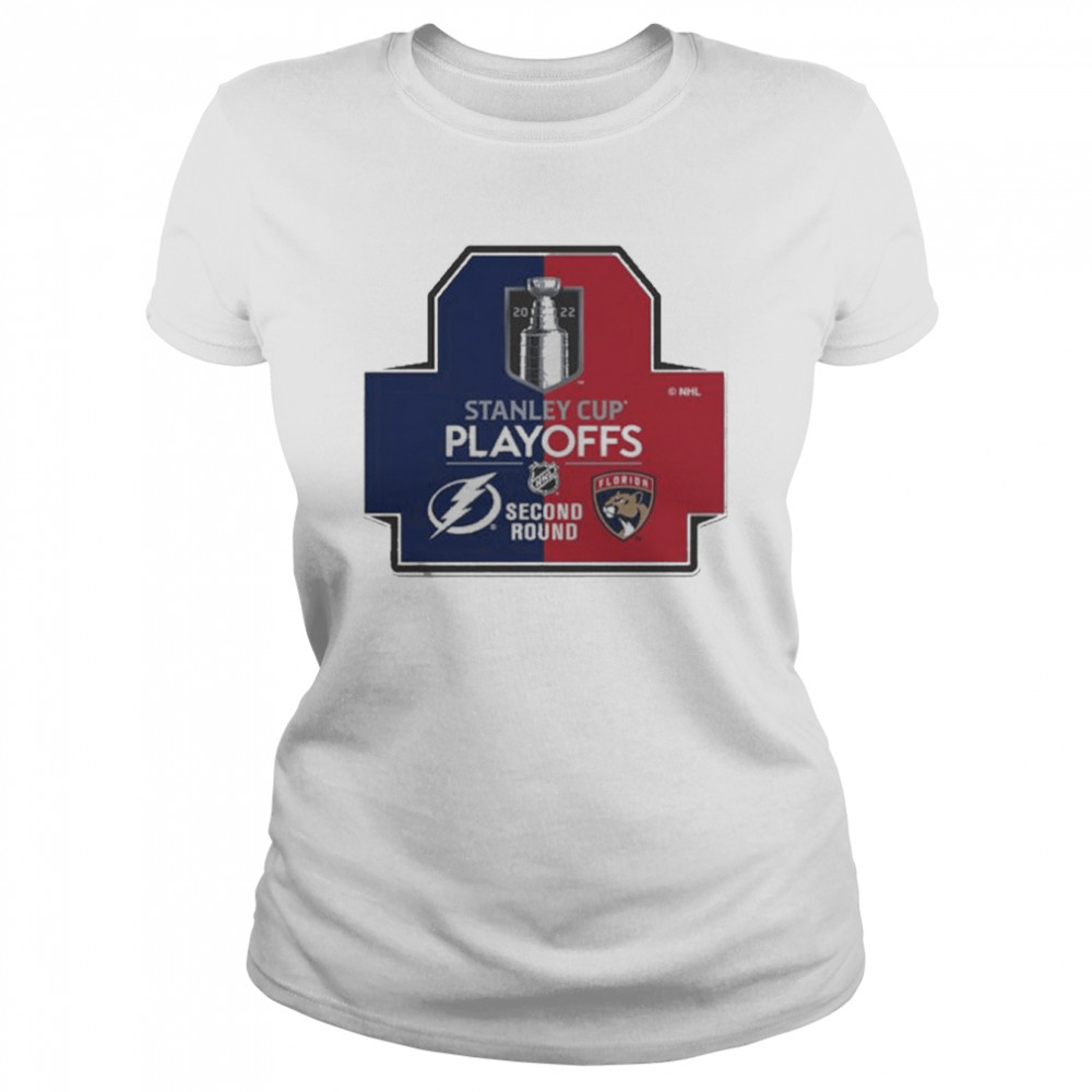 Tampa Bay Lightning vs Florida Panthers 2022 Stanley Cup Playoff Second Round Classic Women's T-shirt