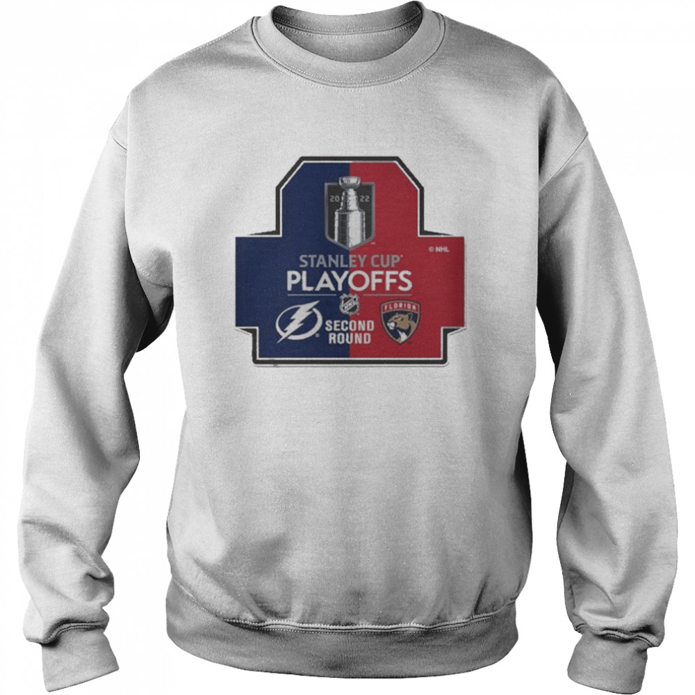 Tampa Bay Lightning vs Florida Panthers 2022 Stanley Cup Playoff Second Round Unisex Sweatshirt