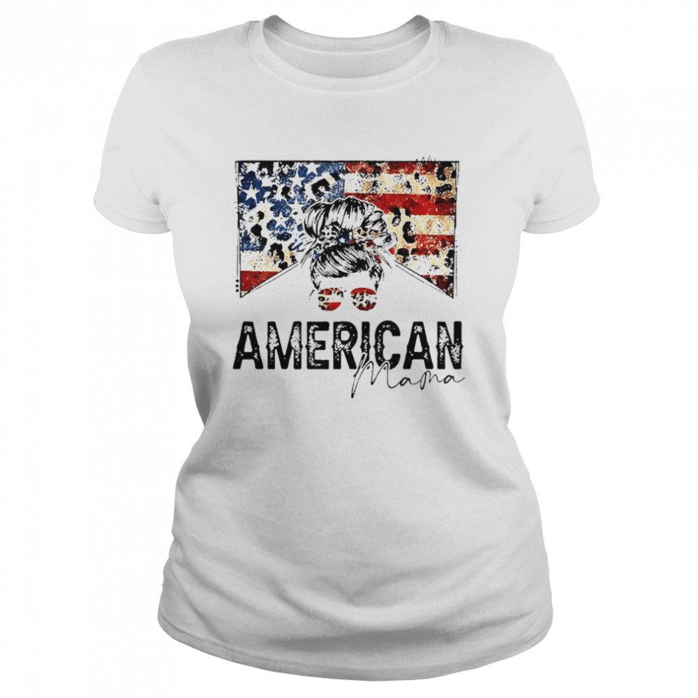 USA American Mama shirt Classic Women's T-shirt