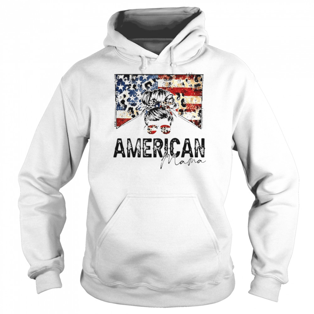 USA American Mama shirt Unisex Hoodie