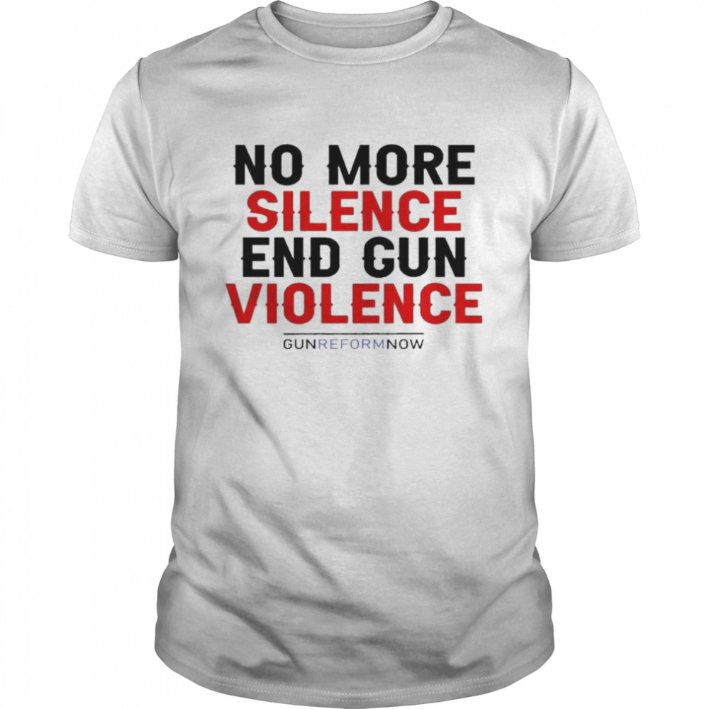 Uvalde High School No More Silence End Gun Violence Gun Reform Now Classic Men's T-shirt