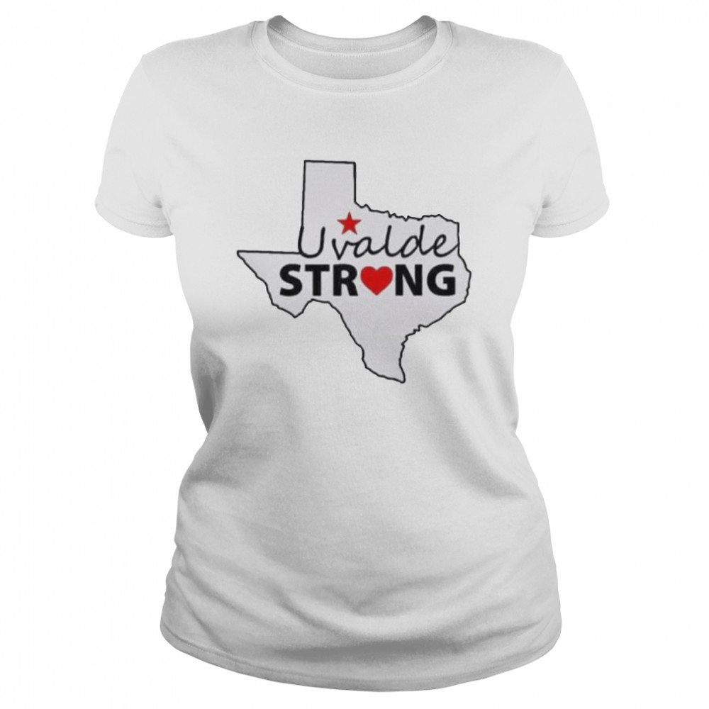 Uvalde strong gun control now Texas shirt Classic Women's T-shirt