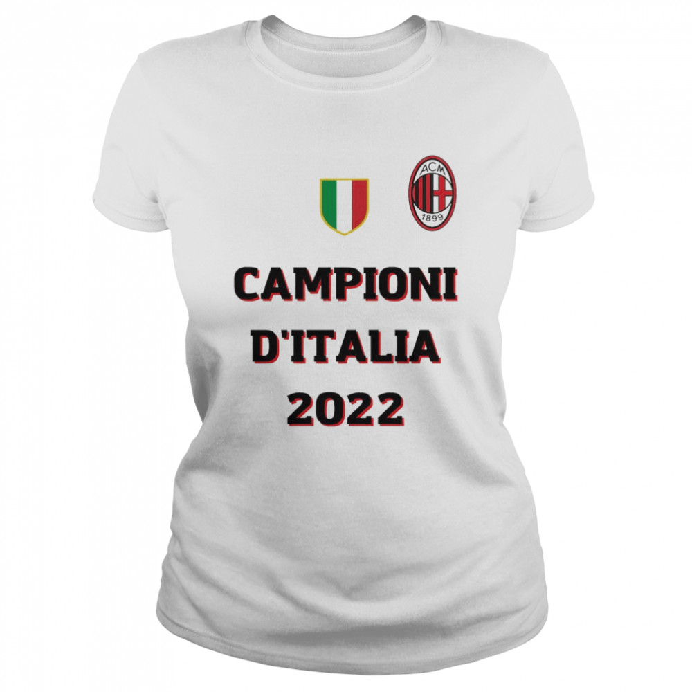 AC Milan Campioni D'Italia 2022 shirt - Kingteeshop