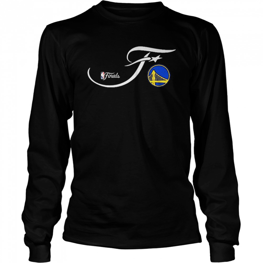 Golden State Warriors City Long Sleeve Black T Shirt