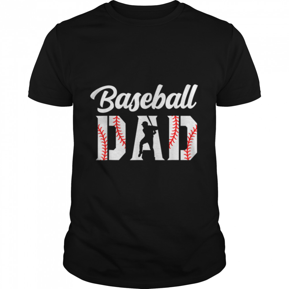Baseball Dad Apparel Dad Baseball T-Shirt B0B2Jt9Bb1