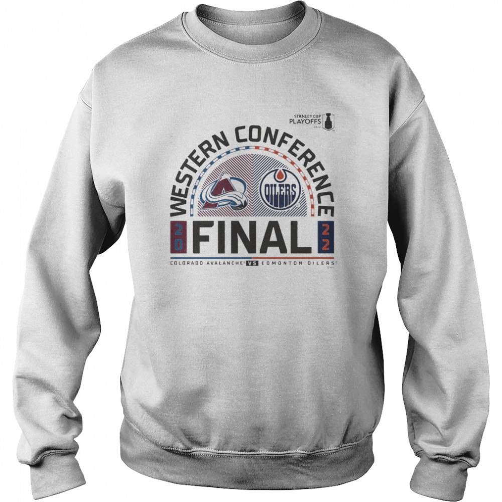 Colorado Avalanche vs Edmonton Oilers Tee Shirt