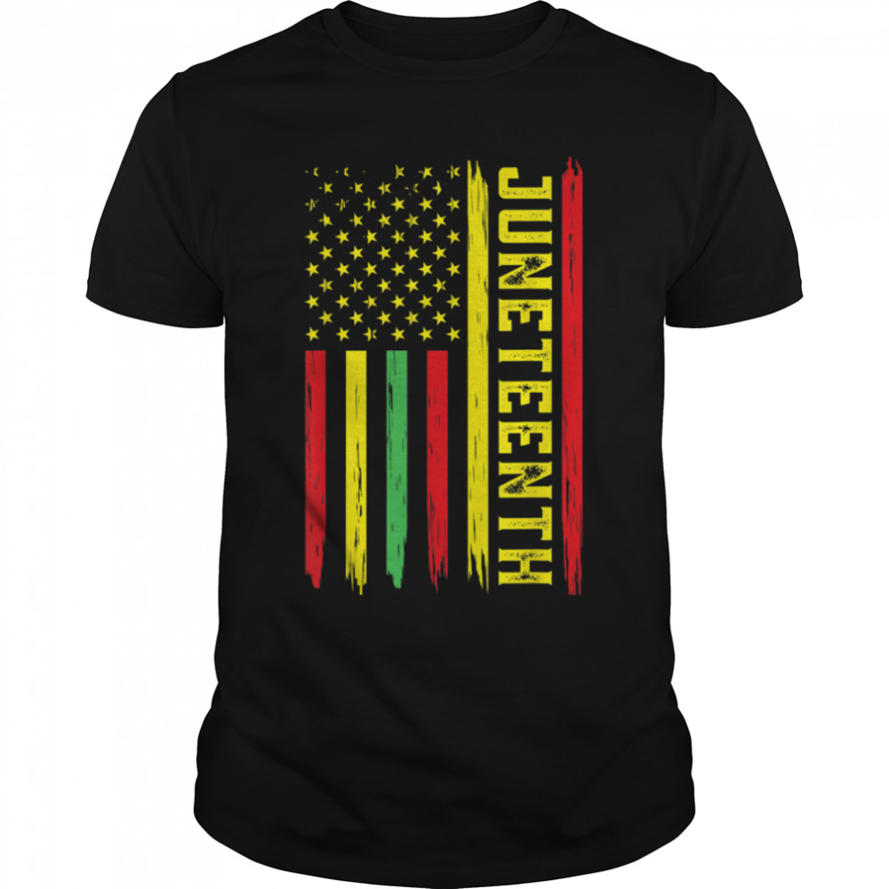 Juneteenth In A Flag For Black History Day African America T-Shirt B0B2Jf8Cx5