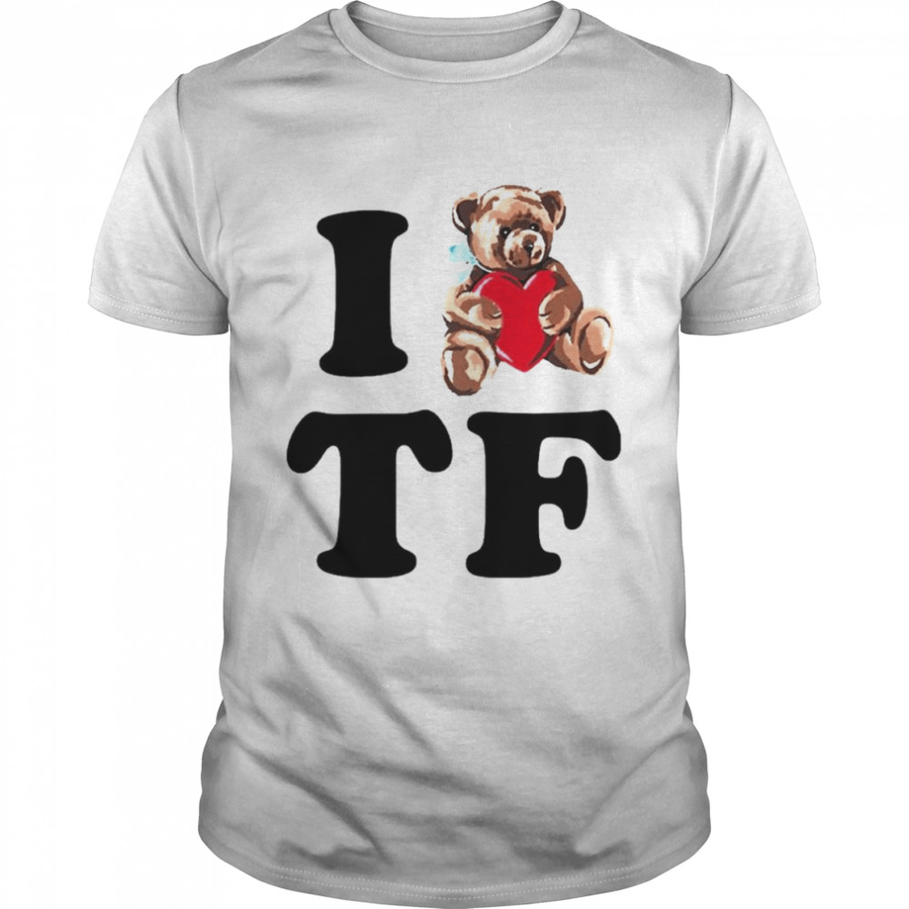 Teddy Fresh I heart TF shirt Classic Men's T-shirt