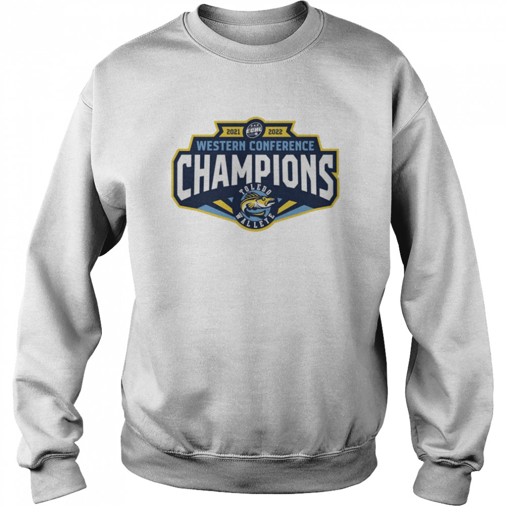Toledo Walleye 2022 Western Conference Champs T-shirt