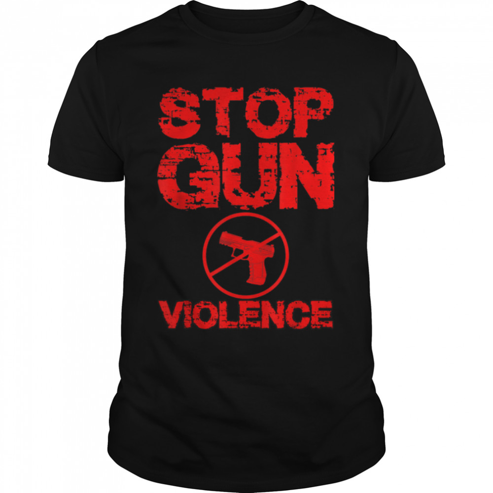 Family Wear Orange Gun Violence Awareness -stop Gun Violence T- B0B2QR76Y1 Classic Men's T-shirt