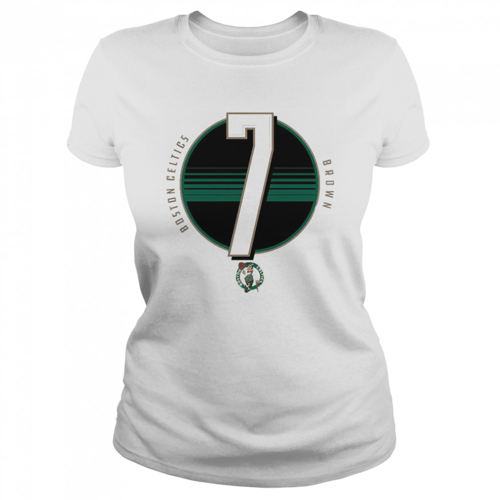 Jaylen Brown Boston Celtics 2022 NBA Finals Bound Number T- Classic Women's T-shirt