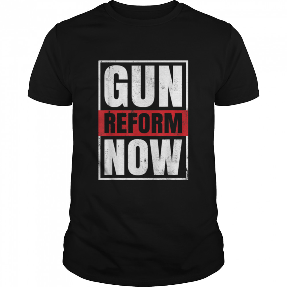 No Gun Awareness Day Enough End Gun Violence Gun Reform Now T- B0B2QR1Q5Q Classic Men's T-shirt