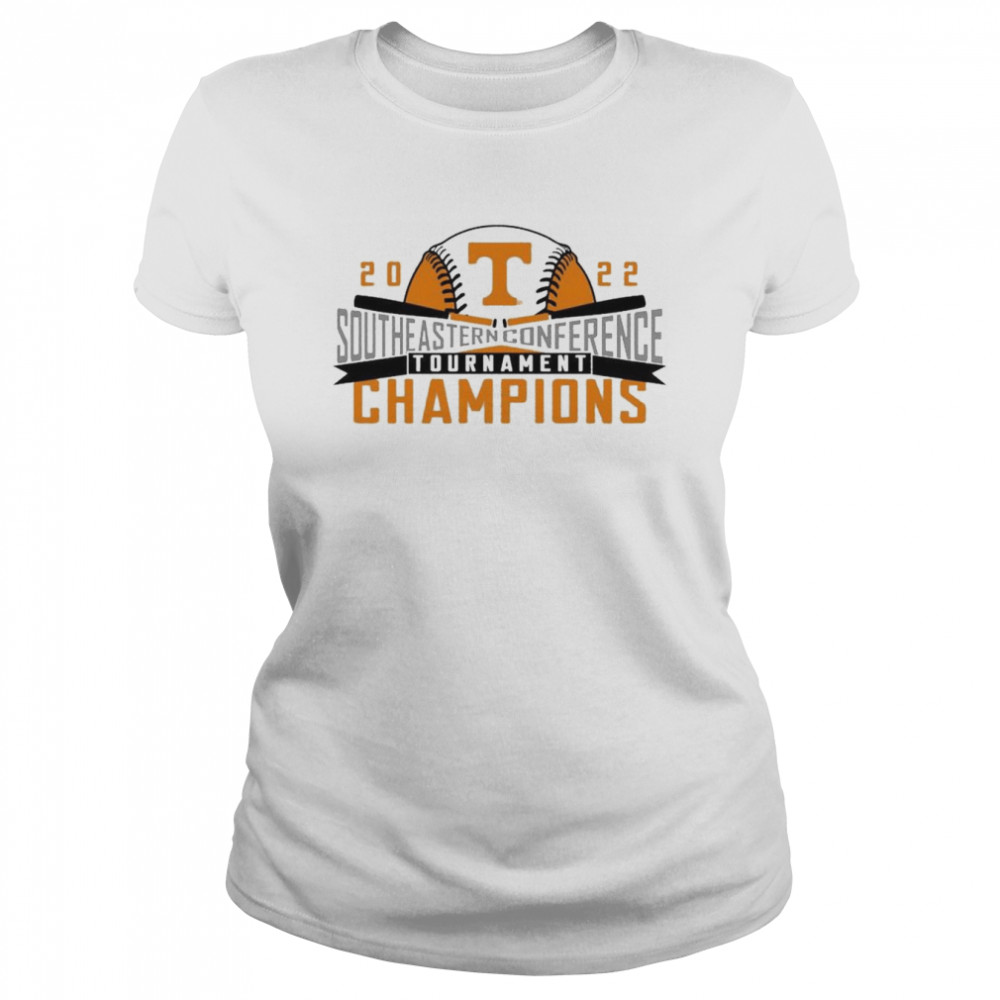 Tennessee 2022 SEC Baseball Tournament Champions Adjustable Classic Women's T-shirt