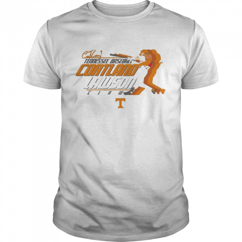 Tennessee Baseball Cortland Lawson Signature Classic Men's T-shirt
