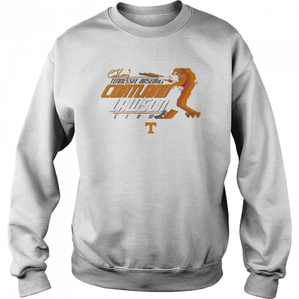 Tennessee Baseball Cortland Lawson Signature Unisex Sweatshirt