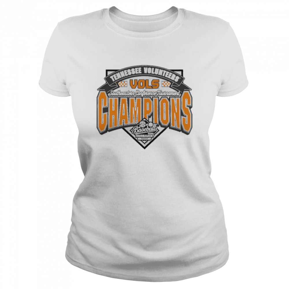 Tennessee Volunteers Vols 2022 Southeastern Conference Tournament Champions Classic Women's T-shirt