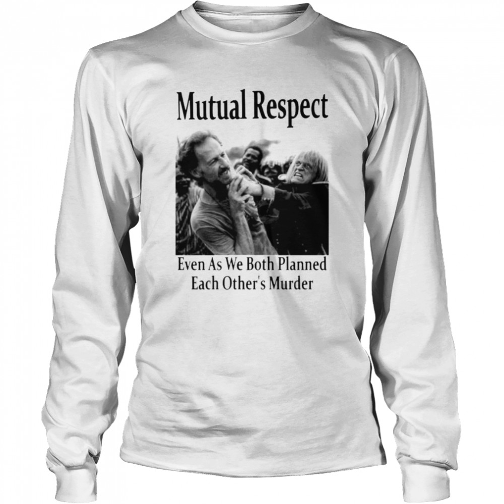 Werner Herzog And Klaus Kinski’s Mutual Respect Long Sleeved T-shirt