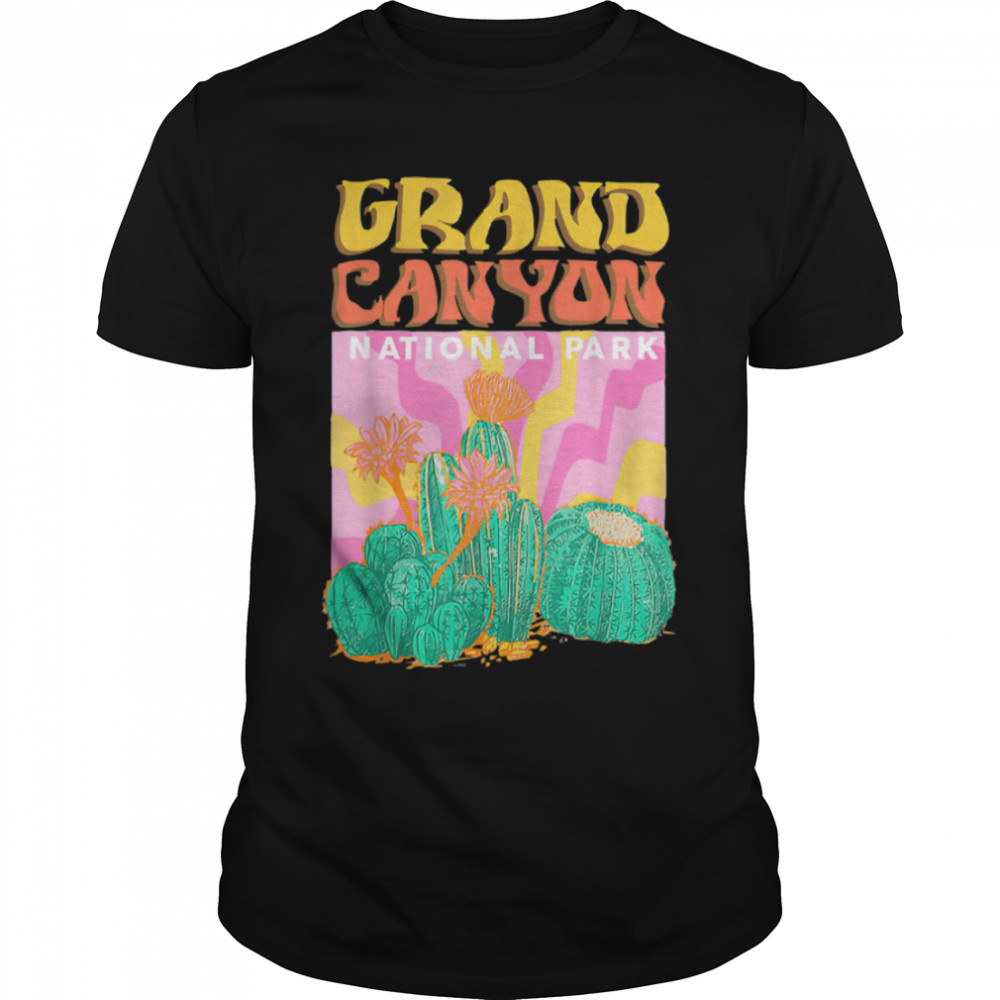 Grand Canyon Retro National Park T- B0B2RKLGS8 Classic Men's T-shirt