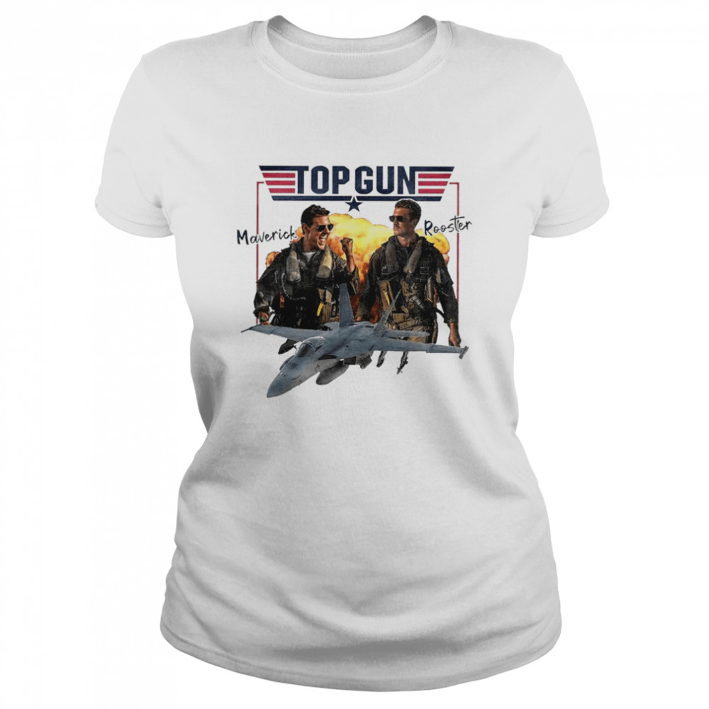 Contenders Clothing Top Gun: Maverick Rooster Shirt | Action Fiction | T-Shirt