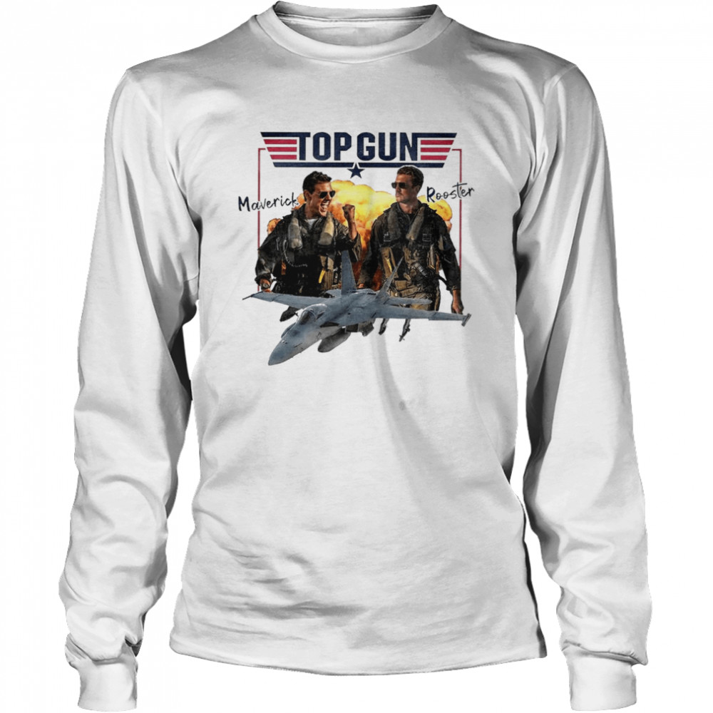 Top Gun Maverick and Rooster 2022 T-shirt - Kingteeshop