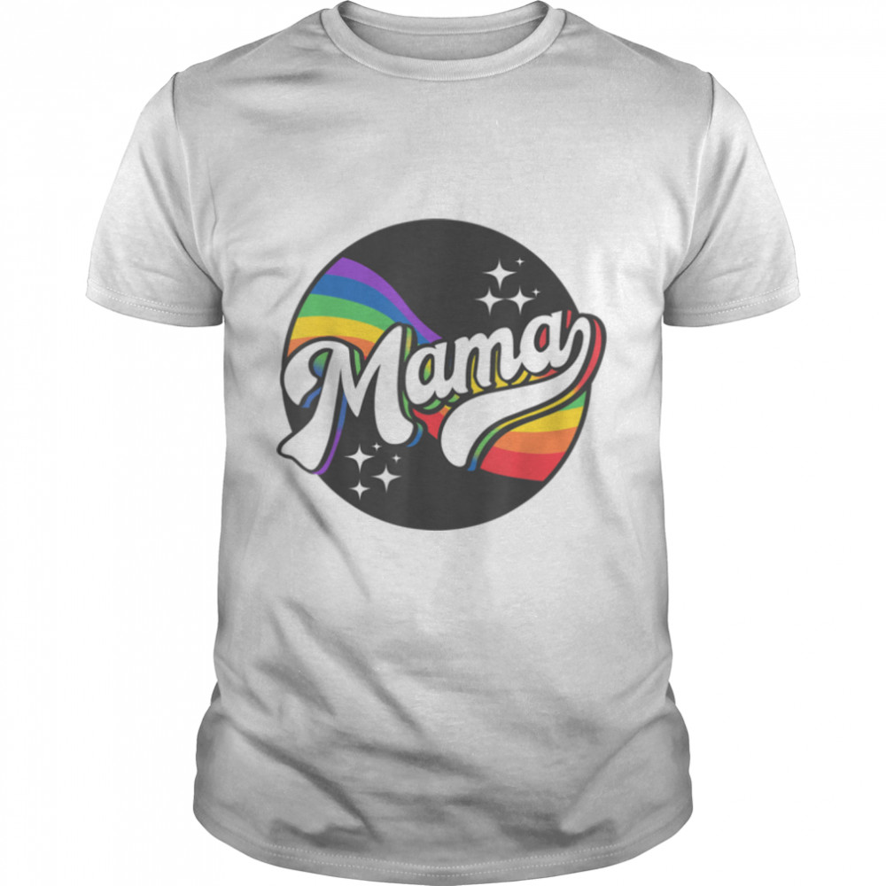 Free Mom Hugs Rainbow Proud Mom Gay Lesbian LGBT Pride Month T- B0B318TMTT Classic Men's T-shirt