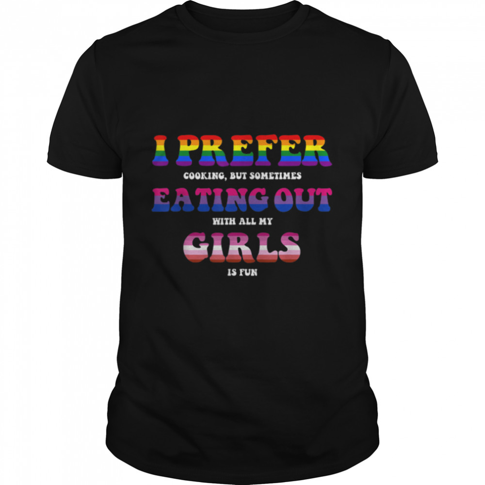Gay Bisexual Lesbian Pride Flag LGBTQ Funny LGBT presents T- B0B31GQLBK Classic Men's T-shirt