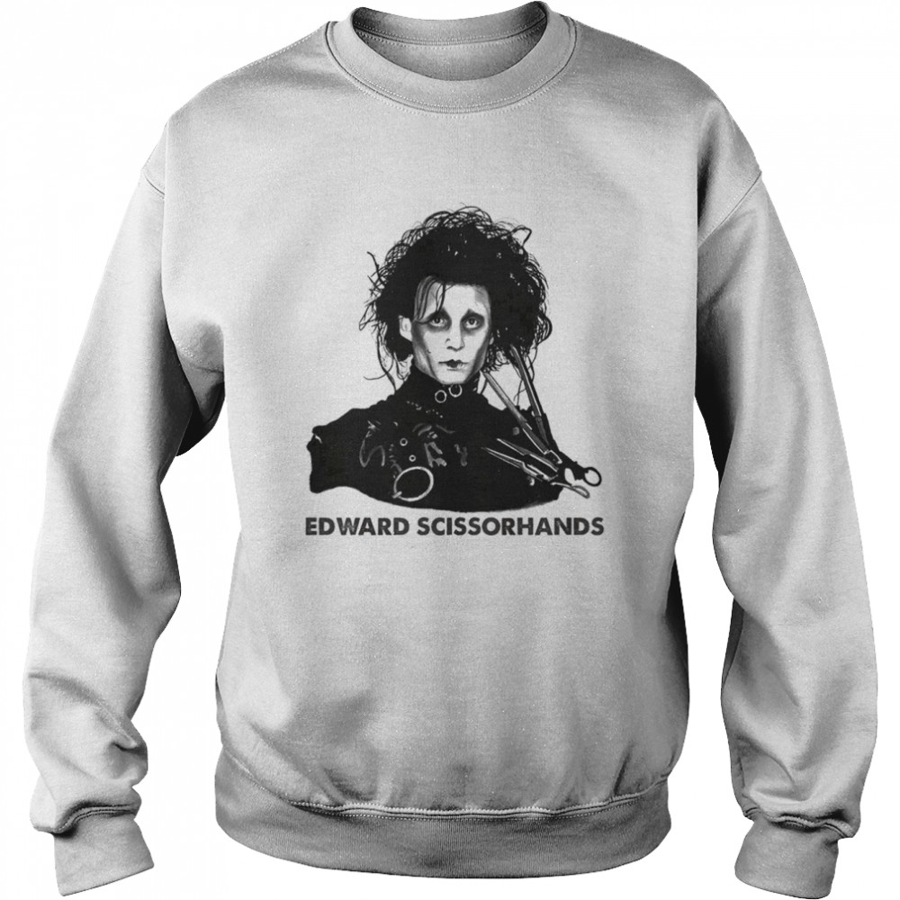 Edward Scissorhands 90s Vintage Movie Johnny Depp Shirt - Kingteeshop